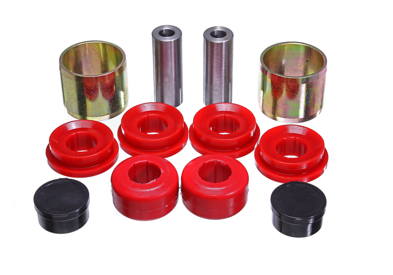 Ford Mustang Control Arm Bushing Set - Front - Energy Suspension - Performance Polyurethane - Red - `15-`20